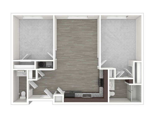 2B: Beds - 2: Baths - 1.5: SqFt Range - 979 to 979