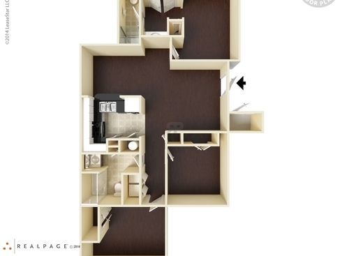 3bedroom/2bath Upstairs: Beds - 3: Baths - 2: SqFt Range - 1175 to 1175