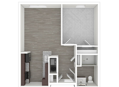 The McIntosh: Beds - 1: Baths - 1: SqFt Range -  to