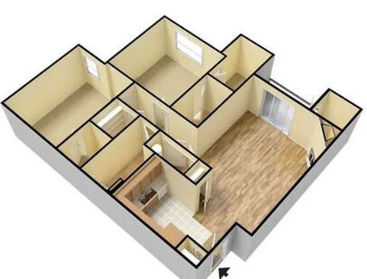 C1: Beds - 2: Baths - 2: SqFt Range - 1200 to 1200
