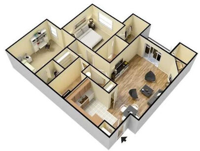 C1: Beds - 2: Baths - 2: SqFt Range - 1200 to 1200