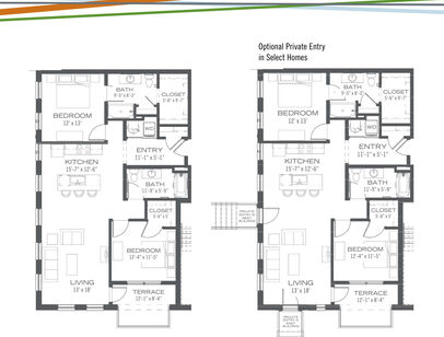 Hawthorne II: Beds - 2: Baths - 2: SqFt Range - 1192 to 1192