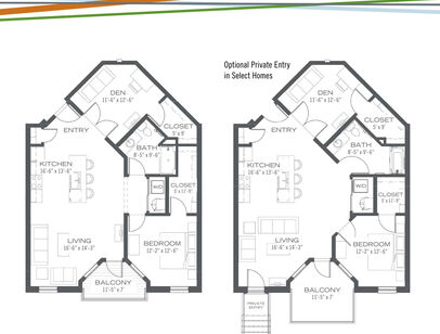 Layne I: Beds - 1: Baths - 1: SqFt Range - 1010 to 1010