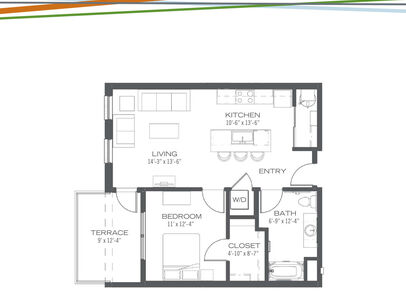 Stadler II: Beds - 1: Baths - 1: SqFt Range - 723 to 723