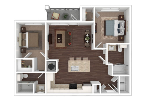 B260: Beds - 2: Baths - 2: SqFt Range -  to
