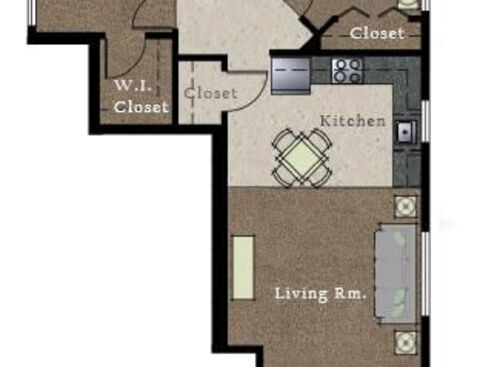 E: Beds - 2: Baths - 1: SqFt Range - 752 to