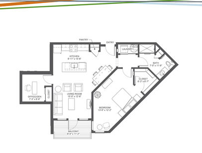 Silverton: Beds - 1: Baths - 1: SqFt Range - 950 to