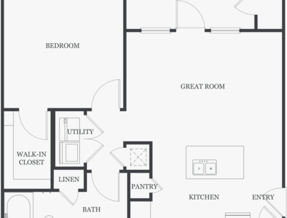A1: Beds - 1: Baths - 1: SqFt Range - 740 to 740