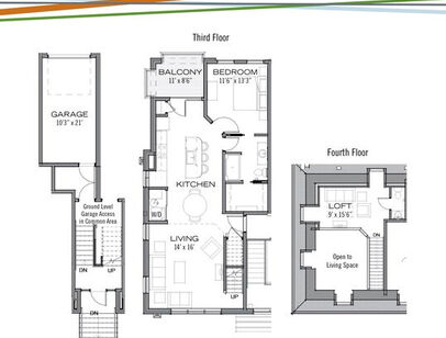 Melbourne I: Beds - 1: Baths - 1.5: SqFt Range - 1127 to 1127