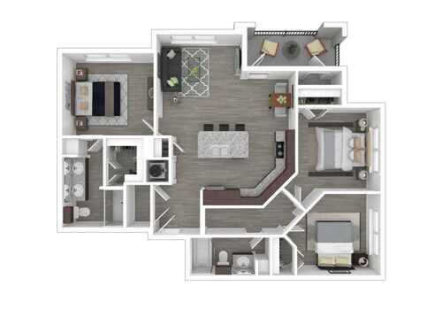 C1: Beds - 3: Baths - 2: SqFt Range - 1164 to 1164
