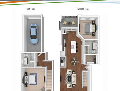 Ludlow I: Beds - 2: Baths - 2: SqFt Range - 1392 to 1392
