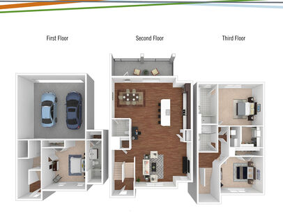 The Grand Junction: Beds - 3: Baths - 3.5: SqFt Range - 2034 to 2034