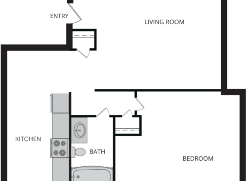 1x1: Beds - 1: Baths - 1: SqFt Range - 735 to 735