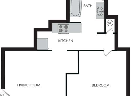 1x1: Beds - 1: Baths - 1: SqFt Range - 775 to 775