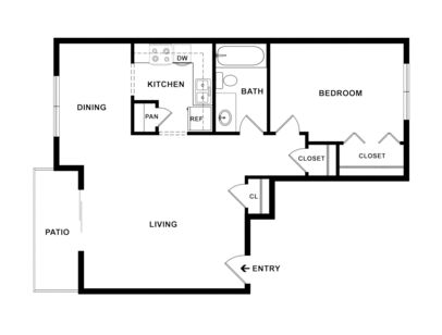 Belmont 2D Floor Plan