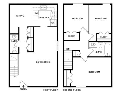 Melrose 2D Floor Plan