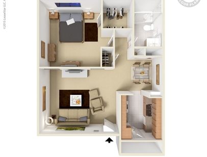 1 Bdrm 1 Ba: Beds - 1: Baths - 1: SqFt Range - 679 to 679