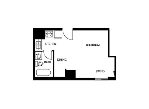 StudioCYD: Beds - Studio: Baths - 1: SqFt Range - 450 to 450