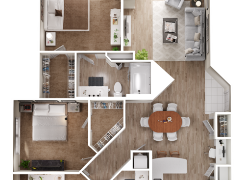 The Mangrove: Beds - 3: Baths - 2: SqFt Range - 1313 to 1313