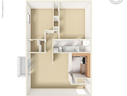 2 Bdr/2 Bath: Beds - 2: Baths - 2: SqFt Range - 1100 to 1100
