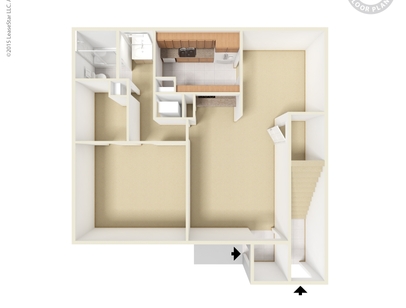 Corporate Units: Beds - 1: Baths - 1: SqFt Range - 769 to 769