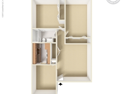 2 Bdrm 1 Ba Patio Or Balcony: Beds - 2: Baths - 1: SqFt Range - 923 to 923