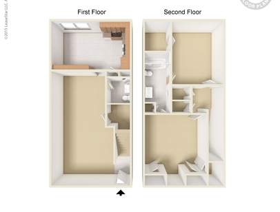 Townhouse 2x1.5: Beds - 2: Baths - 1.5: SqFt Range - 1190 to 1190