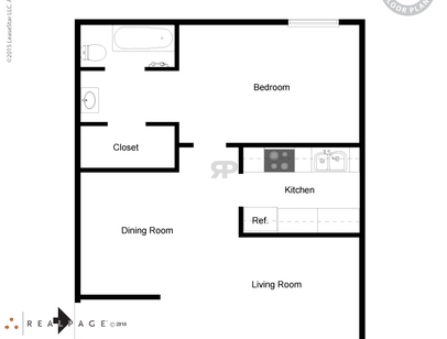 1 Bd/1 Bath/Sm: Beds - 1: Baths - 1: SqFt Range - 556 to 556