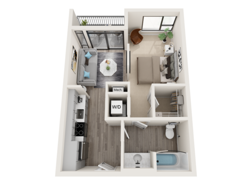 Orion - Studio Floor Plan