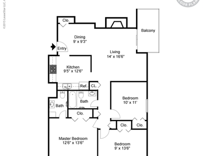 3 Bd/1.5 Bath/Fp: Beds - 3: Baths - 1.5: SqFt Range - 1093 to 1093