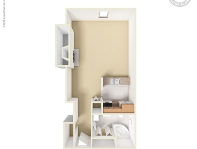 Studio: Beds - 1: Baths - 1: SqFt Range - 512 to 512
