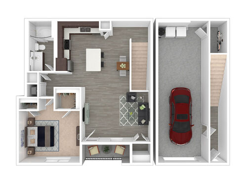 Devon: Beds - 1: Baths - 1: SqFt Range - 960 to 960