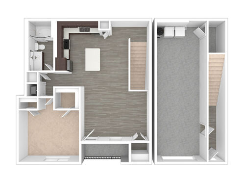 Devon: Beds - 1: Baths - 1: SqFt Range - 960 to 960