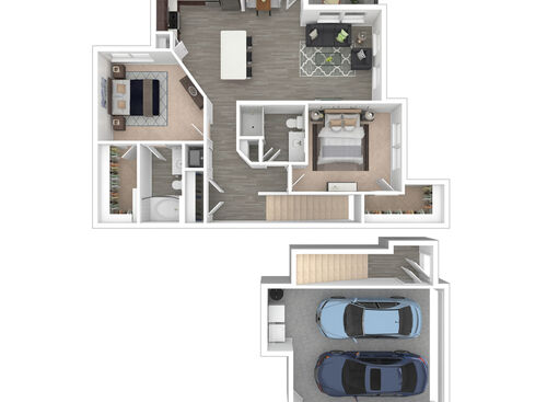 Mayfair: Beds - 2: Baths - 2: SqFt Range - 1220 to 1220