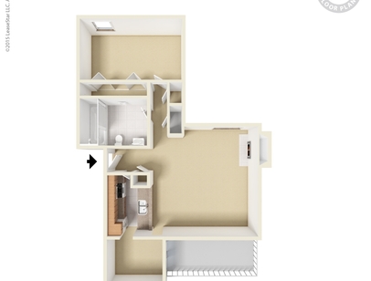 One Bedroom F P Dining: Beds - 1: Baths - 1: SqFt Range - 866 to 866