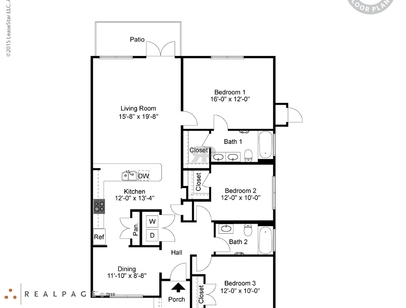 C: Beds - 3: Baths - 2: SqFt Range - 1562 to 1562