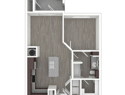 A1: Beds - 1: Baths - 1: SqFt Range - 725 to 725