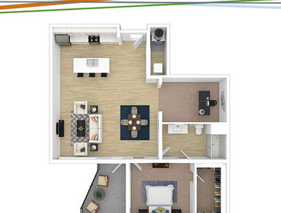 Ethan: Beds - 1: Baths - 1: SqFt Range - 1010 to 1010