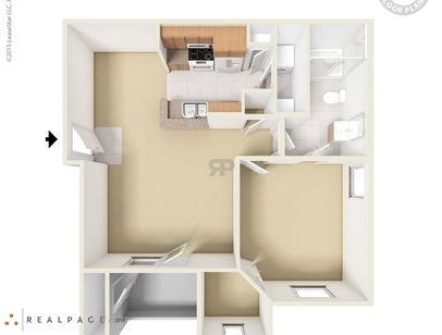 Post Oak: Beds - 1: Baths - 1: SqFt Range - 679 to 746