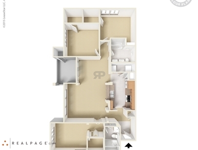 Grand Oak: Beds - 3: Baths - 2: SqFt Range - 1302 to 1392