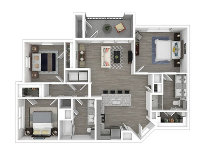 C1: Beds - 3: Baths - 2: SqFt Range - 1150 to 1150