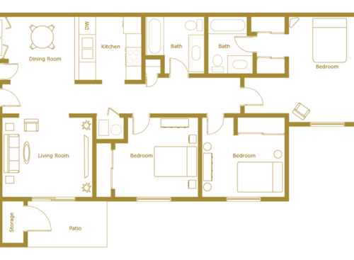 3.2: Beds - 3: Baths - 2: SqFt Range - 1066 to 1066