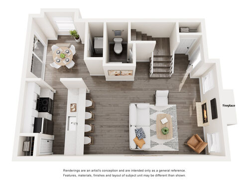 B3: Beds - 2: Baths - 2: SqFt Range - 1100 to 1100