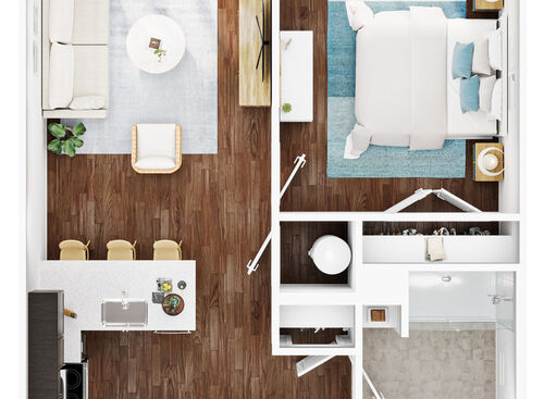 The Lodge at Autumn Willow - A3.1