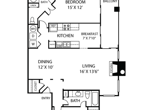 B3: Beds - 2: Baths - 2: SqFt Range - 1231 to 1231