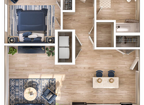 River West VI - One Bedroom