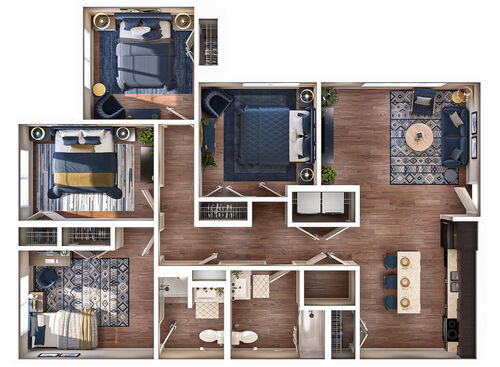 River West VI - Four Bedroom