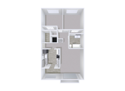 The Bonelli: Beds - 2: Baths - 1: SqFt Range - 980 to 1029