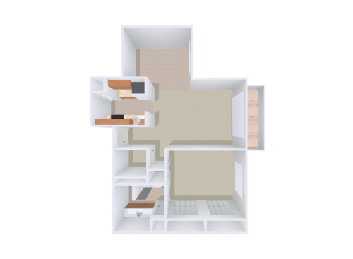 The Ashland: Beds - 1: Baths - 1: SqFt Range - 818 to 818