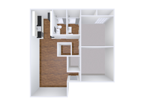 The Byland: Beds - 2: Baths - 2: SqFt Range - 837 to 837